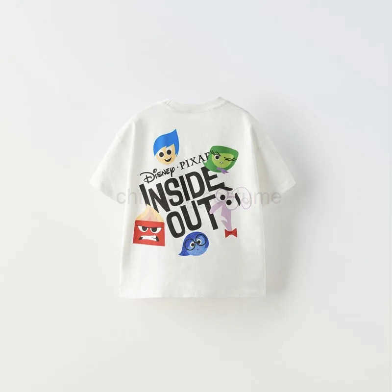 Disney Cartoon Fashion Baby Boys Short Sleeve T-shirt 2024 Summer Clothing Loose Casual Childrens Wear Tops Tees Kids Boy T Shirts W20250417