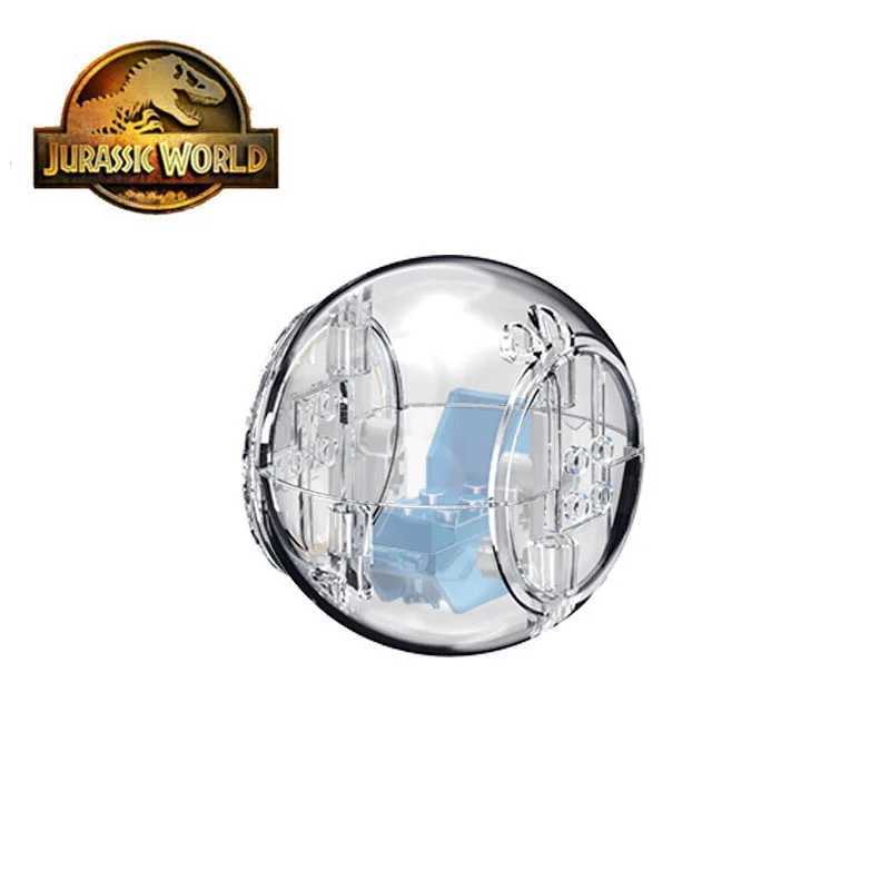 Jurassic Dinosaur World Park Tyrannosaurus Rex Gyroscope Escape Ball Model Building Blocks Enlightenment Characters Childrens ToysY250417QB2Y