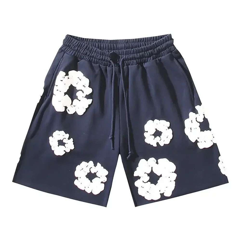 2025 Men's Fashion Quick-Drying Sports Kapok Printed American Comfortable And Breathable Hot Trendy Casual Shorts
