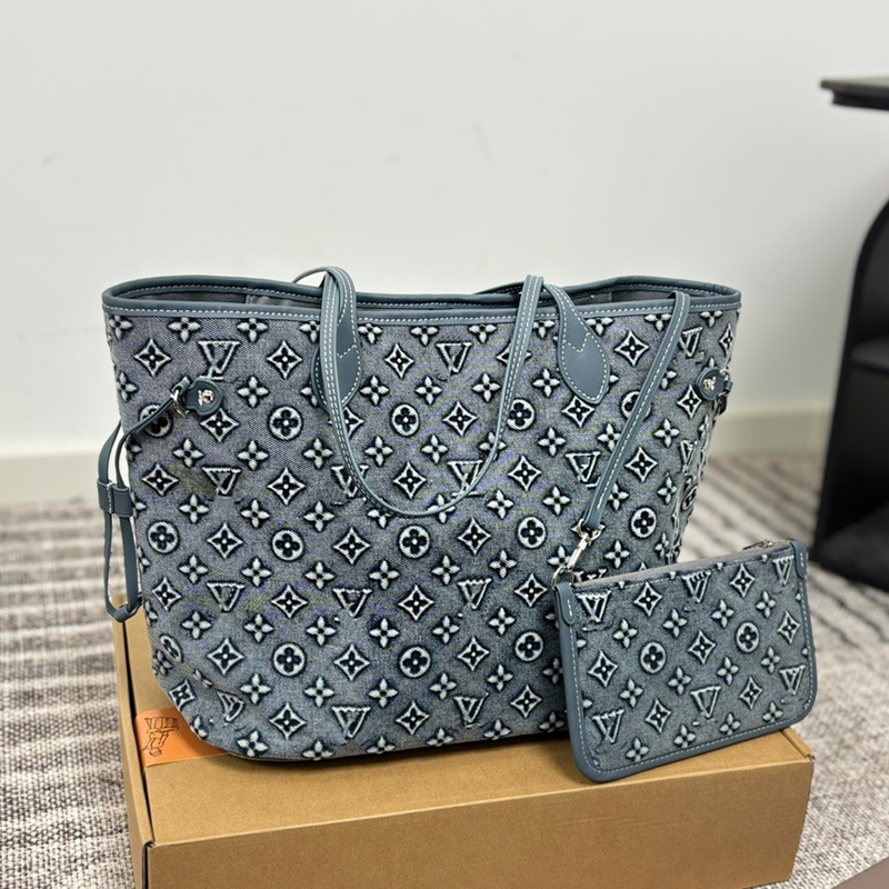 denim Luxury designer bags designer demin purse jean shoulder bags designers woman crossbody bag blue purses vintage handbags designer for women tote bags6
