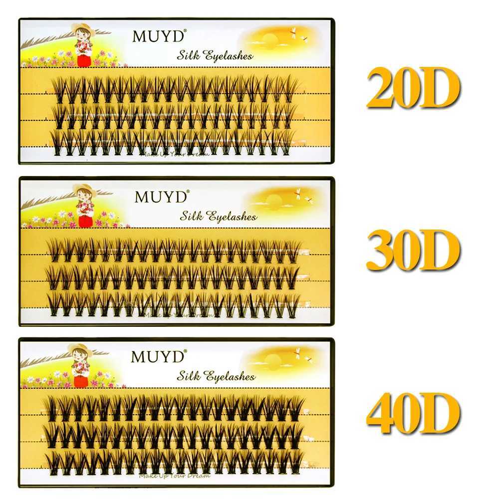Super Bunch 20D/30D/40D/50D 60 Bundles Mink Eyelashes Extension Natural Volume Fake Lashes Individual Cluster Makeup Tools CiliaT251117
