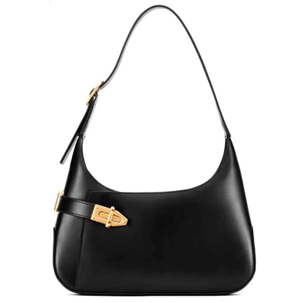 Women Simple Armpit Bag Large Capacity PU Underarm Bag Retro Commuting Bags Solid Color Stylish Clutch Purse Trendy Shopping BagW251117