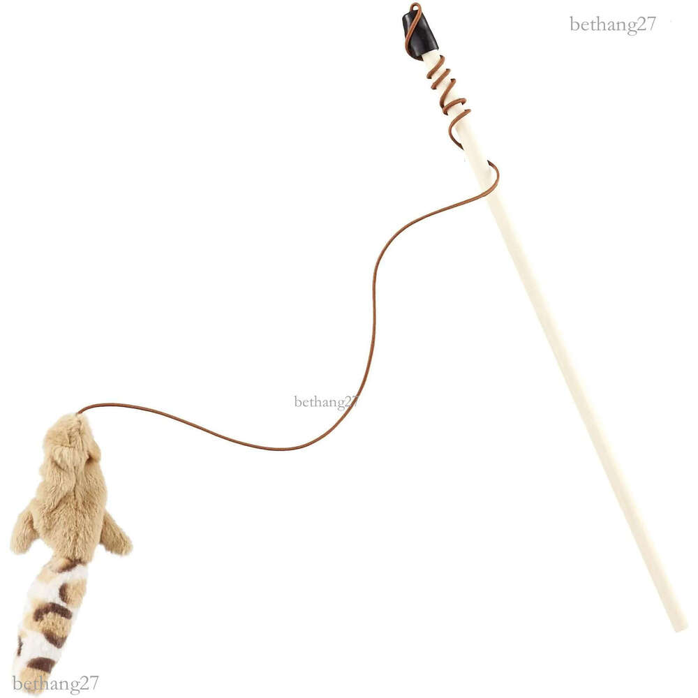 Ethical Pet Skinneeez Friend Teaser Wand Cat Toy with Caip
