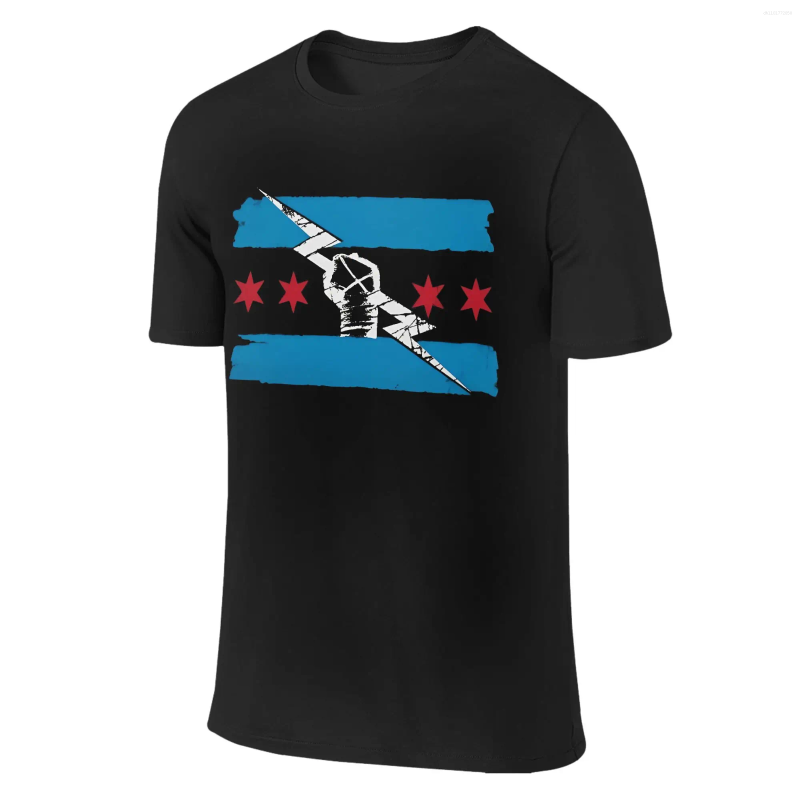 Men's T Shirts CM Punk Vintage T-Shirt For Men Women Funny Cotton Tee Shirt Crewneck Short Sleeve 4XL 5XL 6XL Clothing