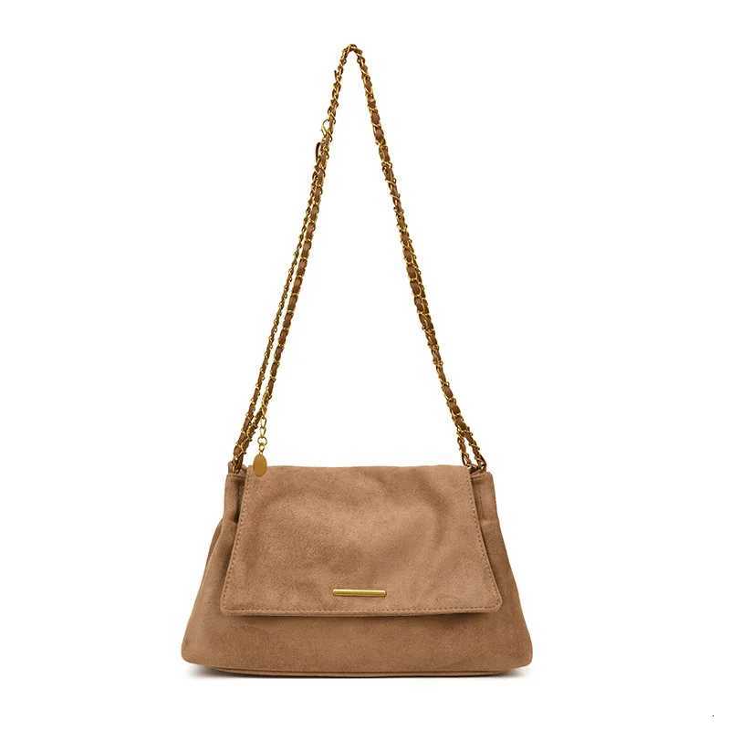 Autumn New Korean Tote Bag Women Large-capacity Chain Shoulder Bag Textured Messenger Model Commuter Retro StyleW251117