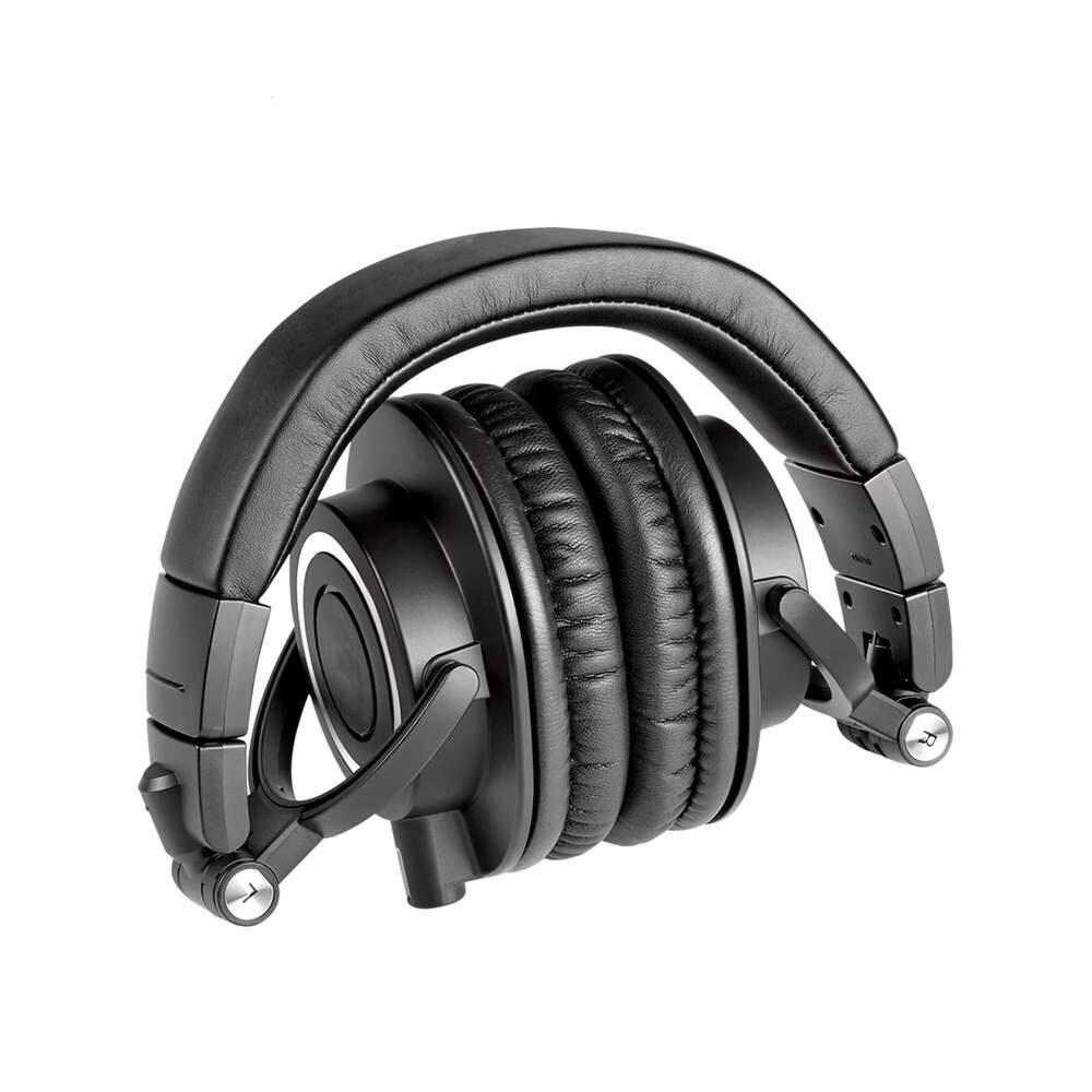 ATH-M50X professional studio monitoring high fidelity music headphones, mobile hearing aids