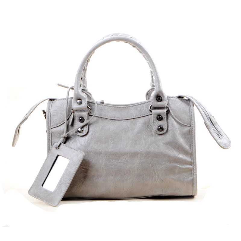 Large capacity female luxury designer city motorcycle shoulder bag 2024 autumn/winter handbag splicing cross body Y250417