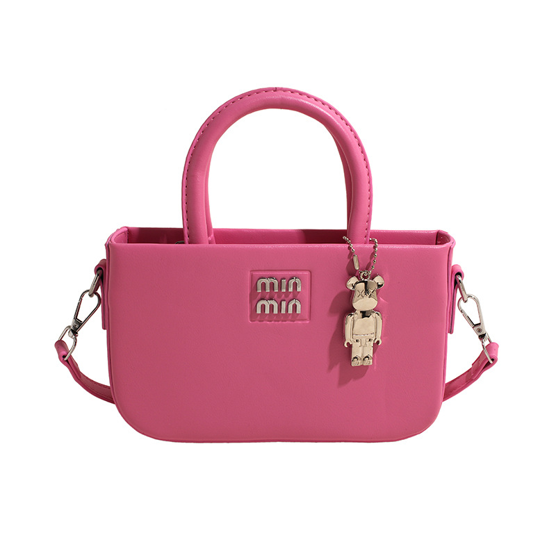 designer bag 2025 new Women's popular small handbag with high sense of luxury simple hand-held single shoulder crossbody bucket bag trendy
