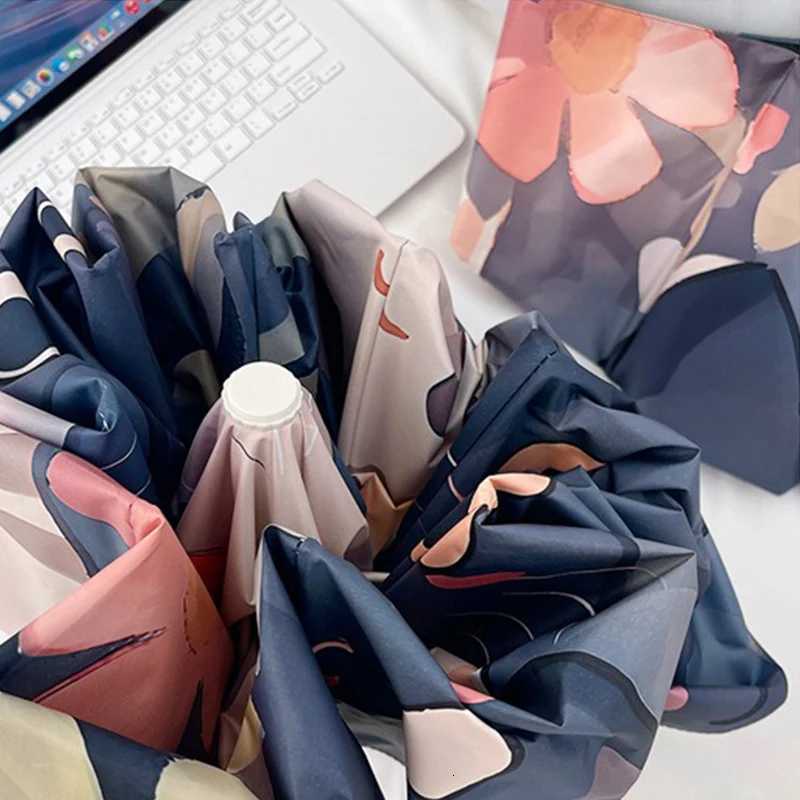 Cute Cat Folding Umbrella Sun and Rain Protection Dual-use Umbrella UV Protection Portable Sun Umbrella Automatic Umbrella C251117