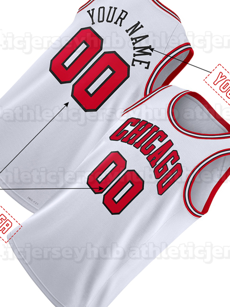 Custom Basketball Jerseys 2025-26 City Basketball Jerseys Coby White Patrick Williams Nikola Vucevic Ayo Dosunmu Josh Giddey Matas Buzelis