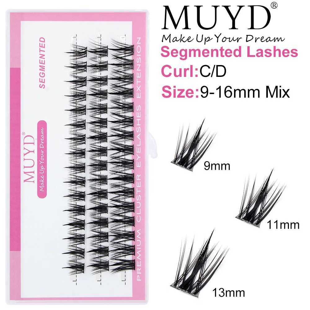 Russian Personal Eyelashes 3D Sexy Fluffy Single Cluster False Eyelashes Are Natural Soft And Easy To Operate Makeup ToolsT251117