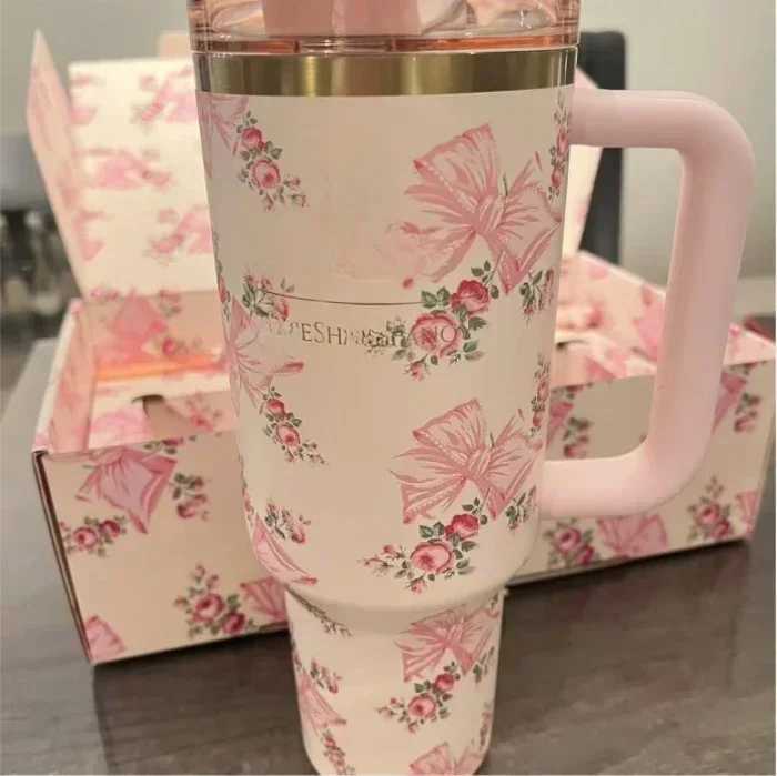 The best-selling 40oz second-generation insulated stainless steel travel mug - Versatile coffee mug for hot and cold drinks customizable! S25417{categ