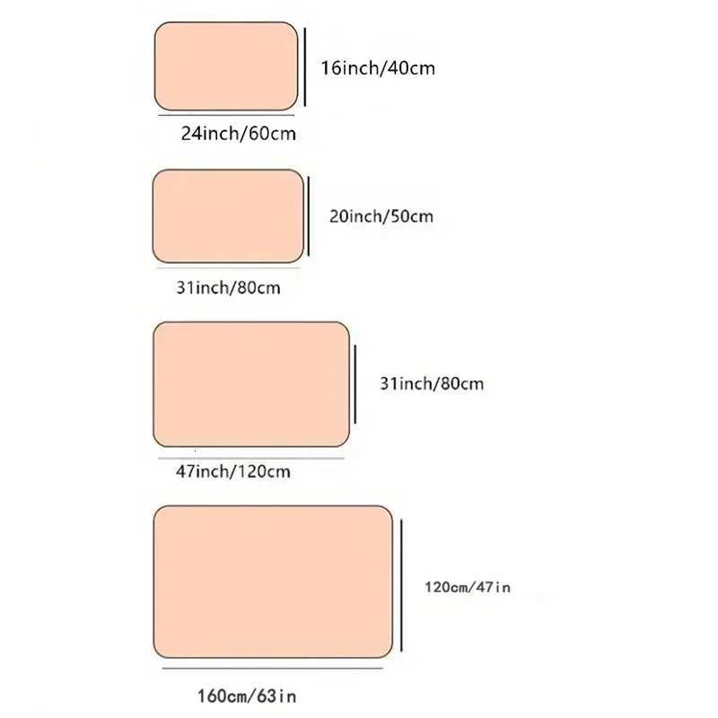 Merry Christmas Red Plaid Rug Elk Santa Snowman Xmas Tree Carpet for Home Living Room Bedroom Sofa Decor Anti-slip Floor MatM251117