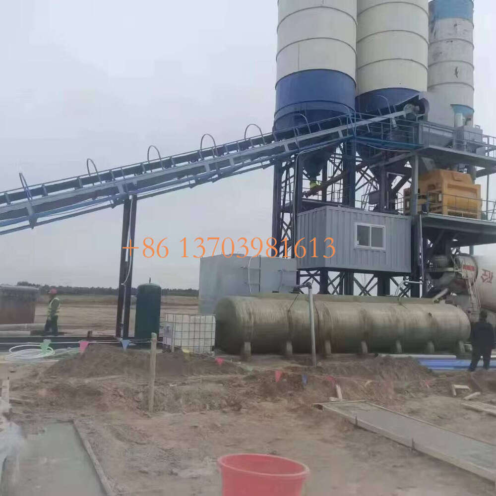 Reliable Fixed Concrete Batching Plant for Quick and Efficient Mixing