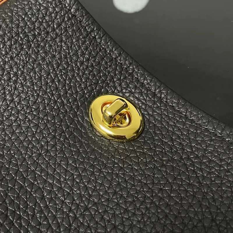 Genuine Leather Mini Bags For Women Designer Handbag And Purse 2024 New In First Layer Cowhide Lock Shoulder Mobile Phone