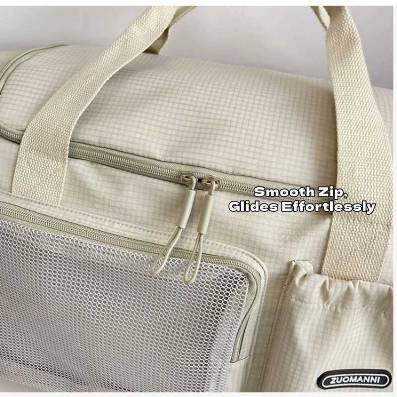 Large Capacity Travel Bag Dry and Wet Separation Gym Bag Short Trip Business Bag Womens Luggage Bag Sport CuteW251115