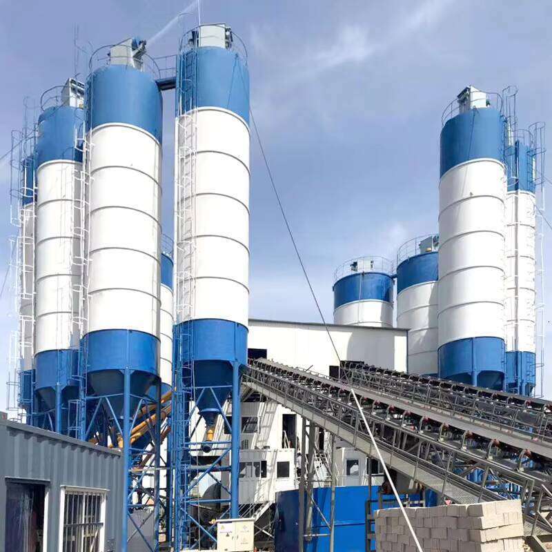 Concrete Mixing Station 25m3/H Mobile Concrete Batching Plant