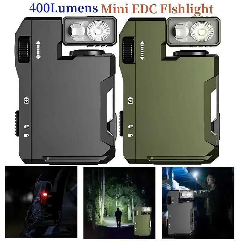For WUBEN G5 400Lumens Portable Pocket Mini Light EDC Keychain Flashlight Waterproof Torch 180 Rotating Head For Outdoor Campin M251117