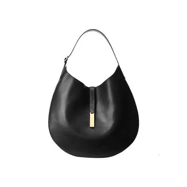 Womens New Retro Soft Leather Minimalist Bucket Bag Niche Design Underarm Bag Fashionable Luxury Versatile Crossbody BagW251117