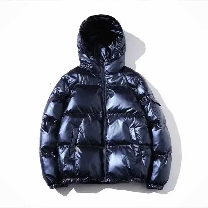 Winter Parkas Men Thick Hooded Jacket New Thicken Warm Harajuku Coat Male Casual Zipper Fashion Jackets Women Windproof Outwear Z251117