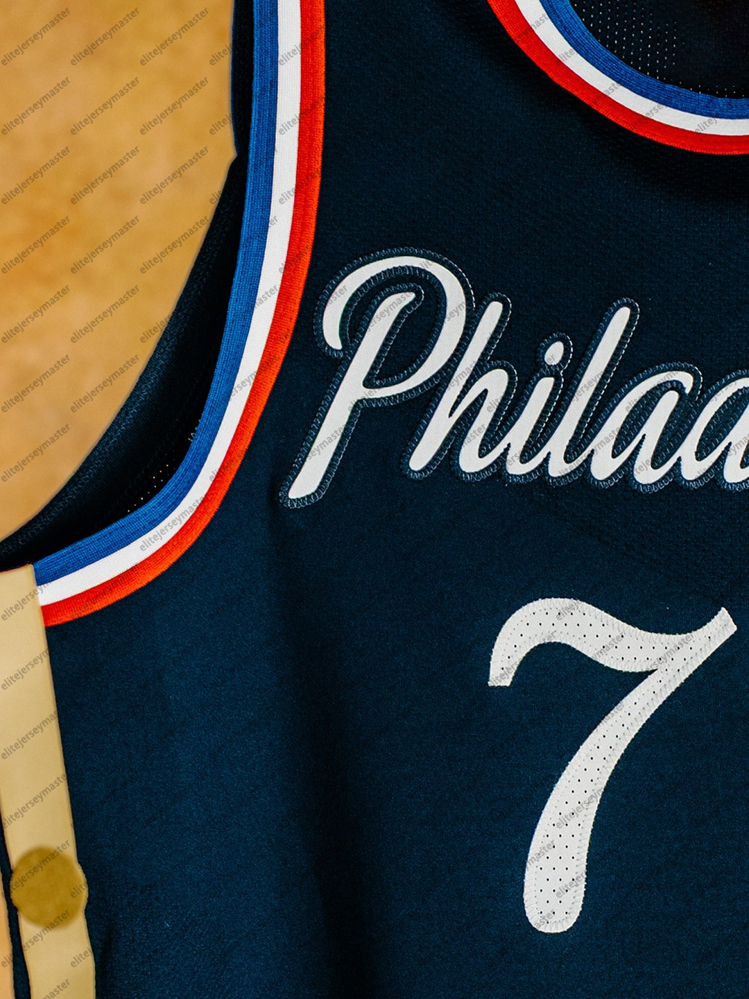 0 Tyrese Maxey 2025-26 Embiid 21 George Martin Personalized Customized Basketball Jerseys Custom Any Number Name