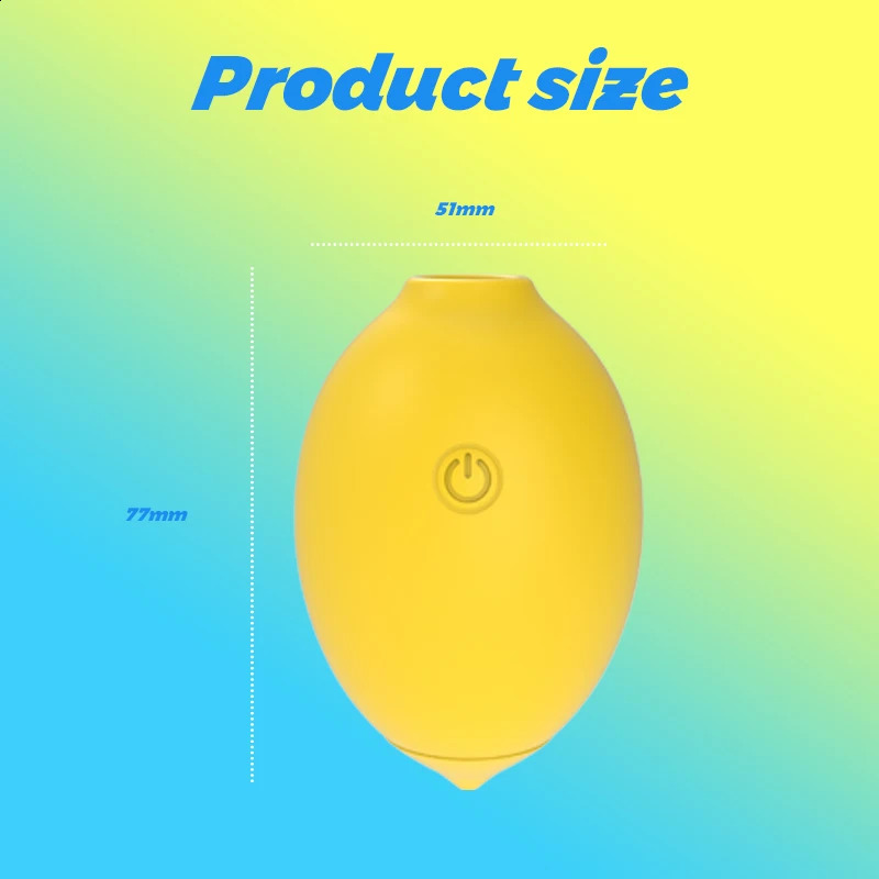 Licklip Clit suction cup lemon vibrator 10 power supply love egg Nipple stimulator 250417