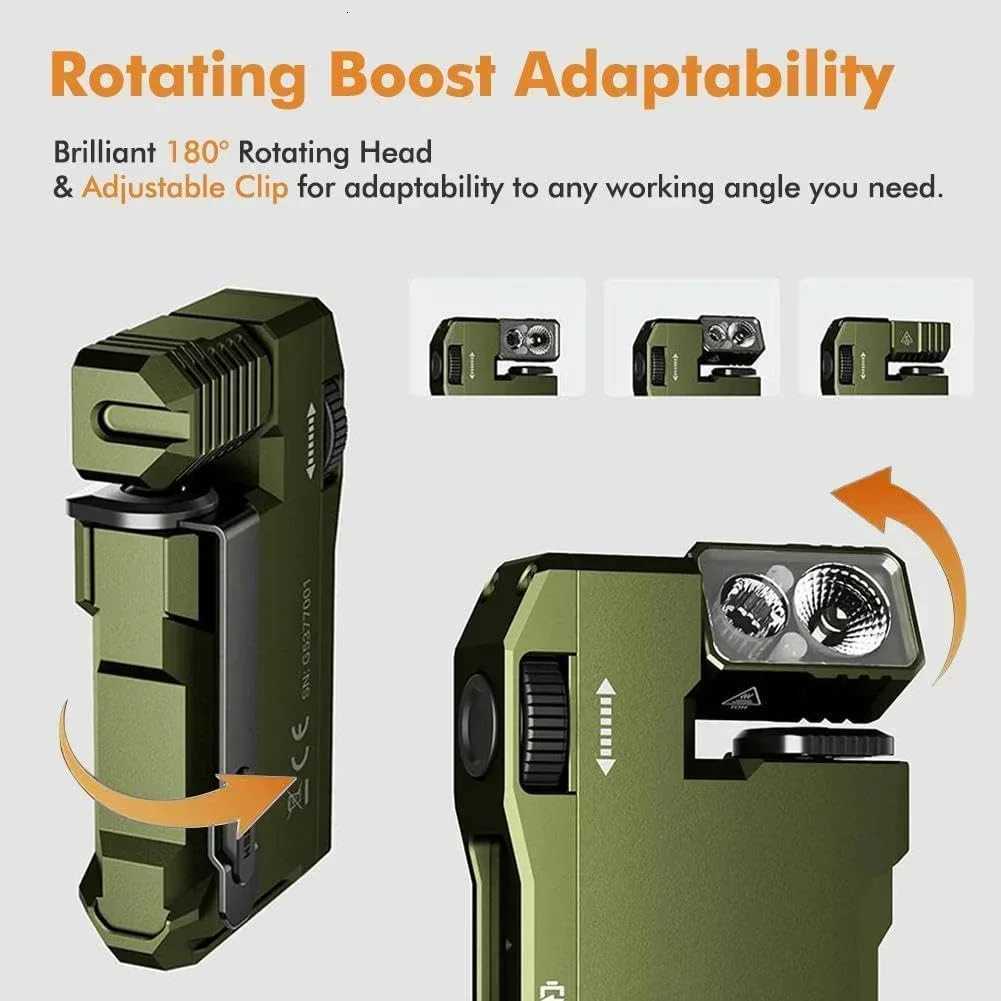 For WUBEN G5 400Lumens Portable Pocket Mini Light EDC Keychain Flashlight Waterproof Torch 180 Rotating Head For Outdoor Campin M251117