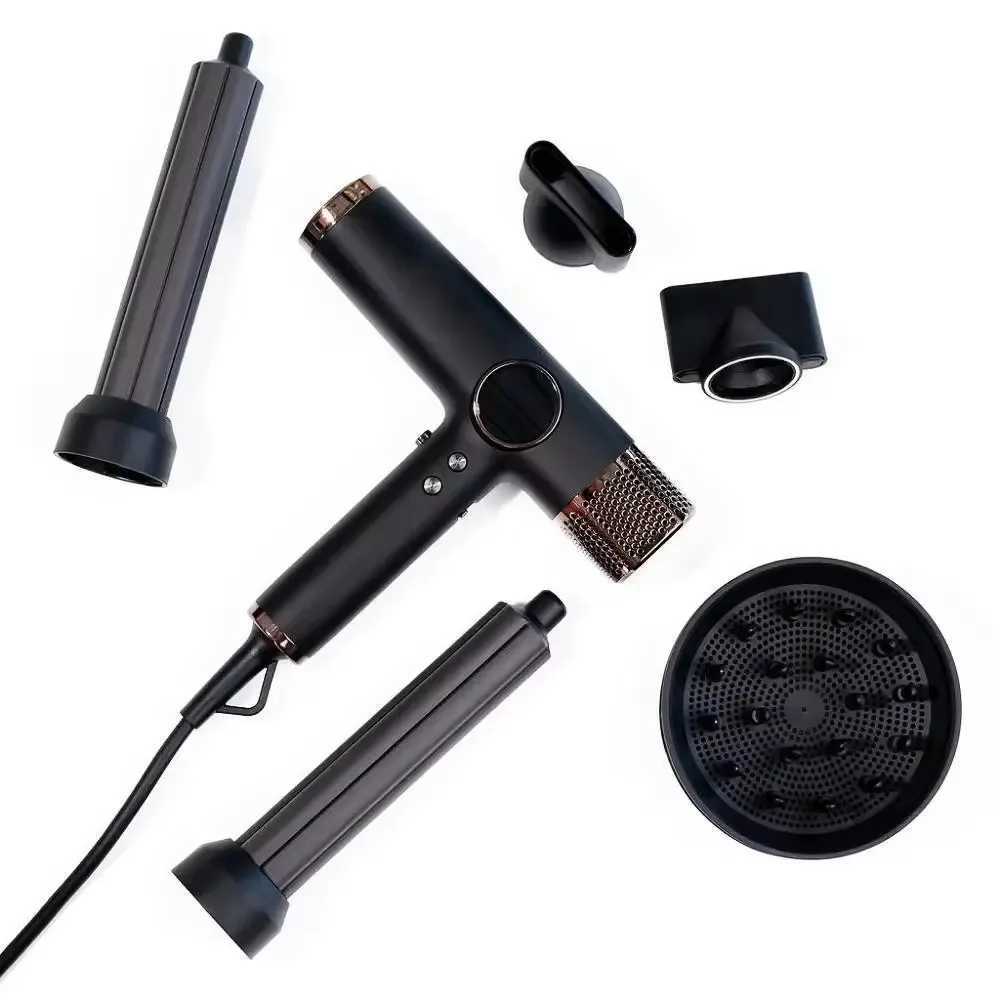 Top Selling 800W High Power Brushless Professional Salon Hair Blower Dryer BLDC Motor High Speed Negative Ionic Hair Dryer W251029