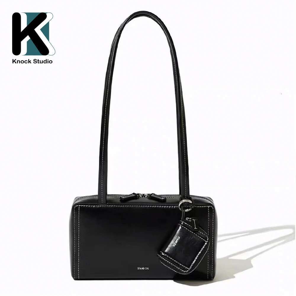 Knock New Trendy Style Pu Leather Underarm Shoulder For Women Minimal Korea Design Fashion Bag Female Accessory