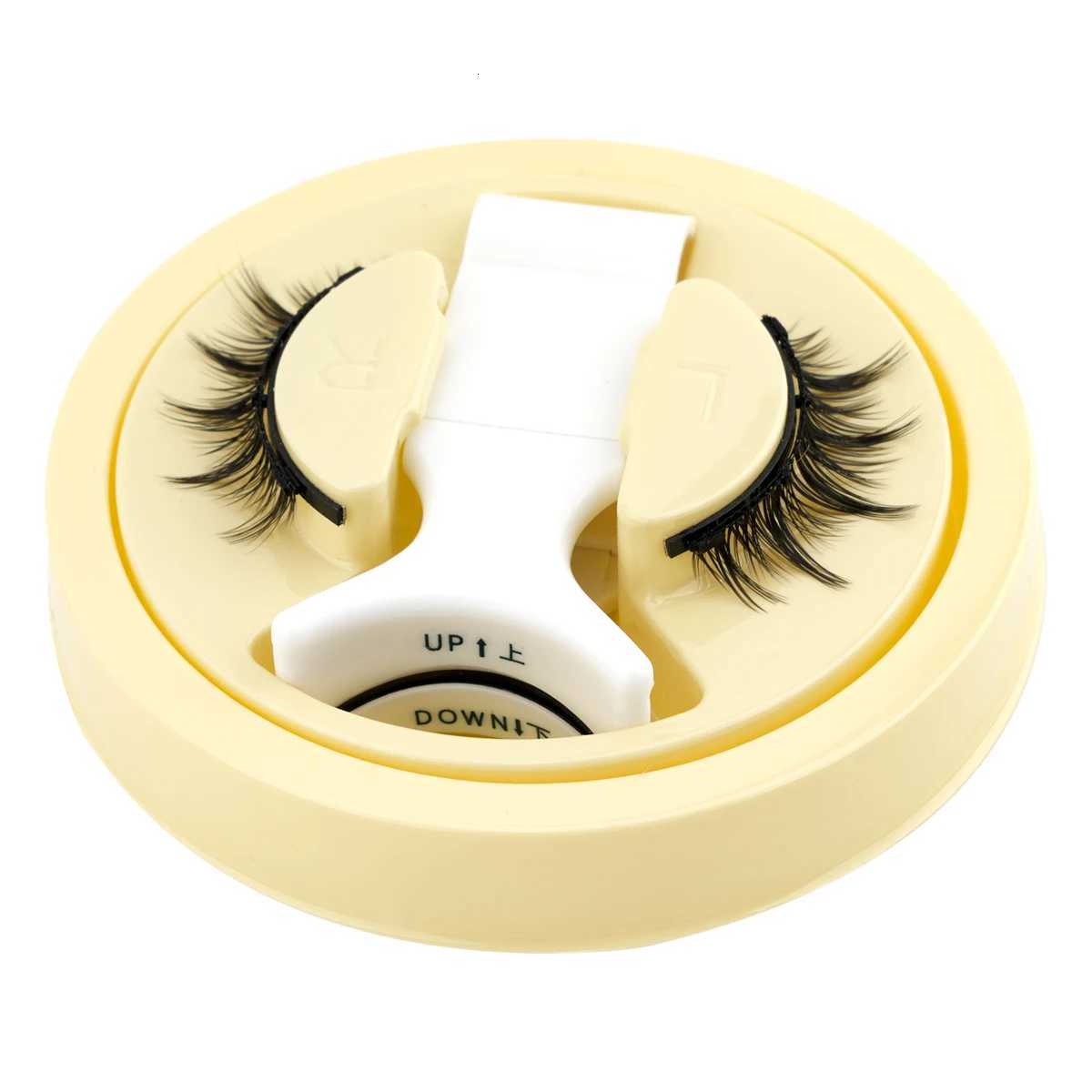 New 1 Pair Cat Eye Magnetic Eyelashes Set Natural Light Eyelash Extension Tools Reusable False Eye Lashes With Tweezers MakeupT251117