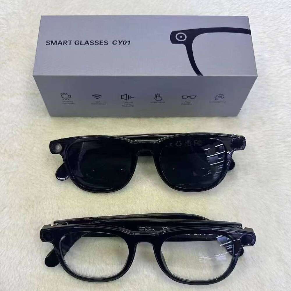 Famous brand designer Sunglasses AI HD camera takes photos, takes photos, makes phone calls, listens to music, new smart glasses
