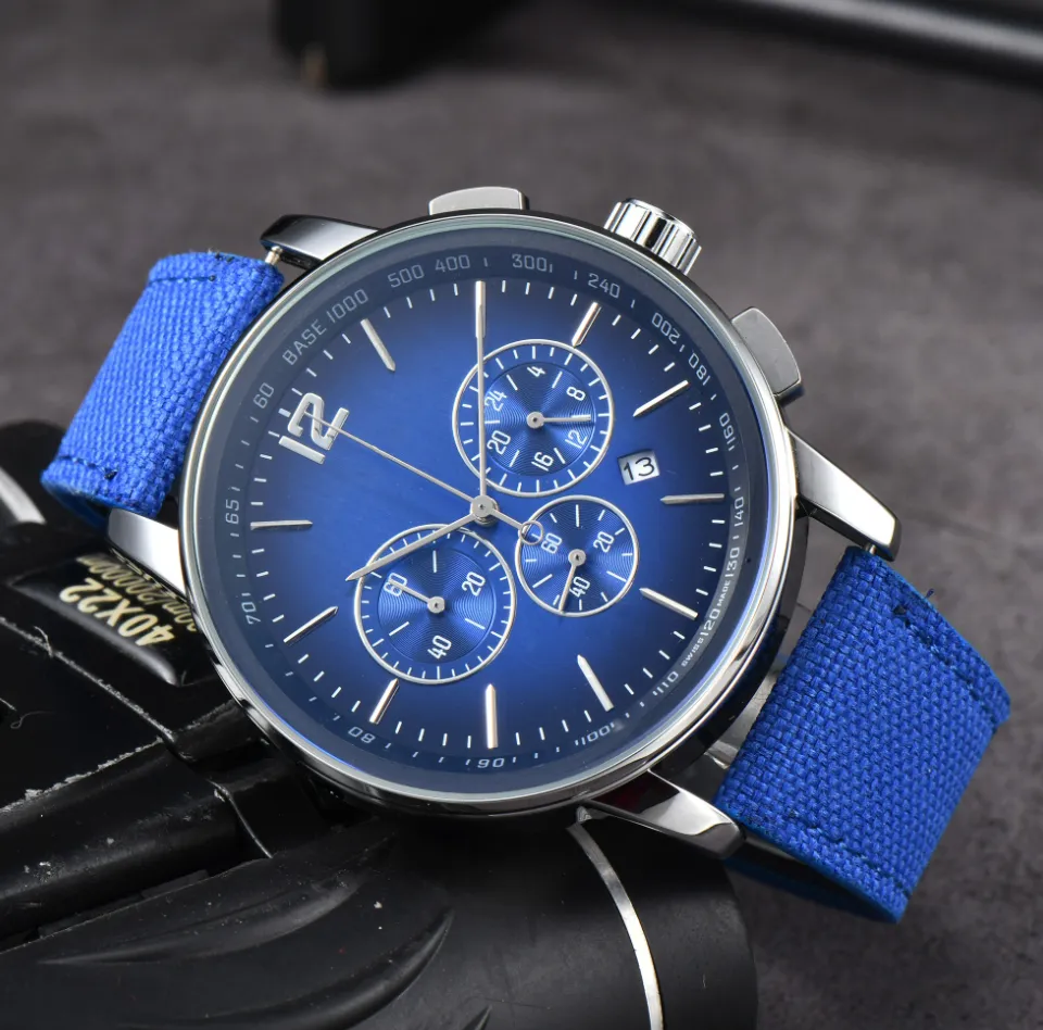 Men's watch Casual Quartz movement watch Gift watch Nylon strap Automatic date
