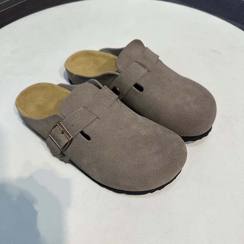 Designer Clogs Sandals Clog Slippers Cork Flat High Quality outdoors Footbed Eva Suede Genuine Leather Slide Women Men Casual trainers flip flops desi