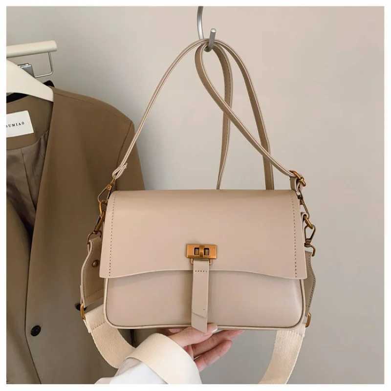 Luxury Brand High-End Leather Womens Crossbody Bag Popular Classic Elegant Trendy Design Vintage Commuter Daily BagW251117