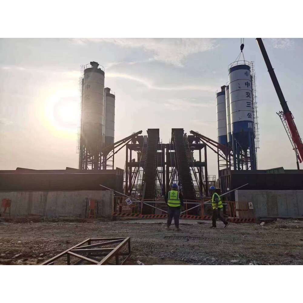 25-270cubic Meters/Hour Stationary Model and Portable Concrete Mixing Plant