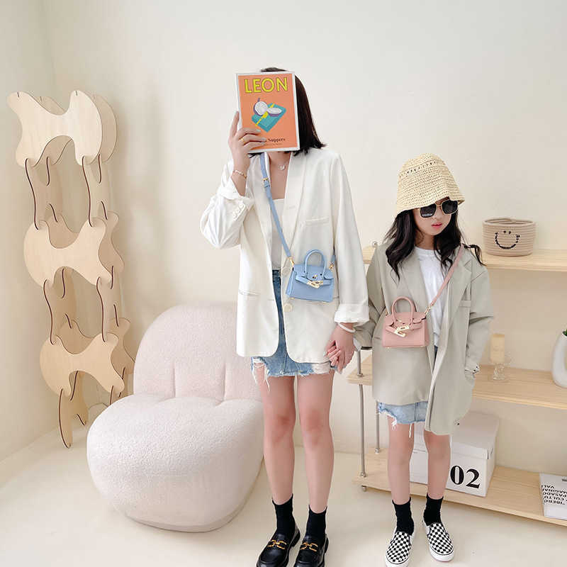Popular mini Kelly parent-child style handbag crossbody lipstick change bag fashionable and versatile backpack bigclothfgg22