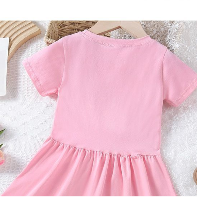 Kids designer clothes DISNEY Kuromi kids dress baby girl princess dress kids clothes summer children's Elsa princess dress