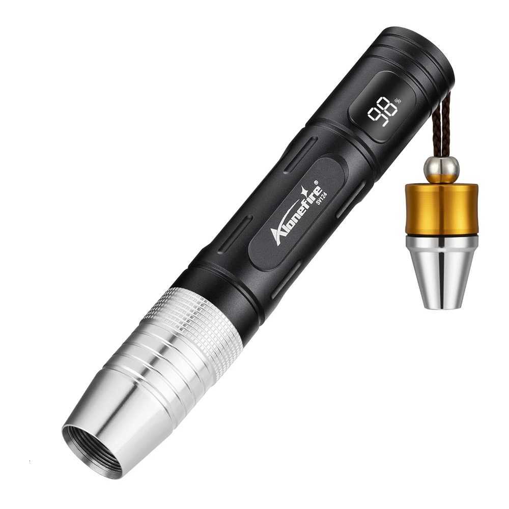 4-In-1 Jade Detector Light UV 365nm Rechargeable Emerald Jewelry Gems Amber Identification Flashlight Ultraviolet LED Torch Lamp M251117