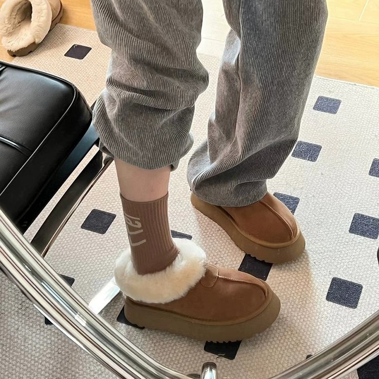 Women's Amanuo Insulated Canvas Ankle Boots Featuring Authentic Sheepskin Interior Liner