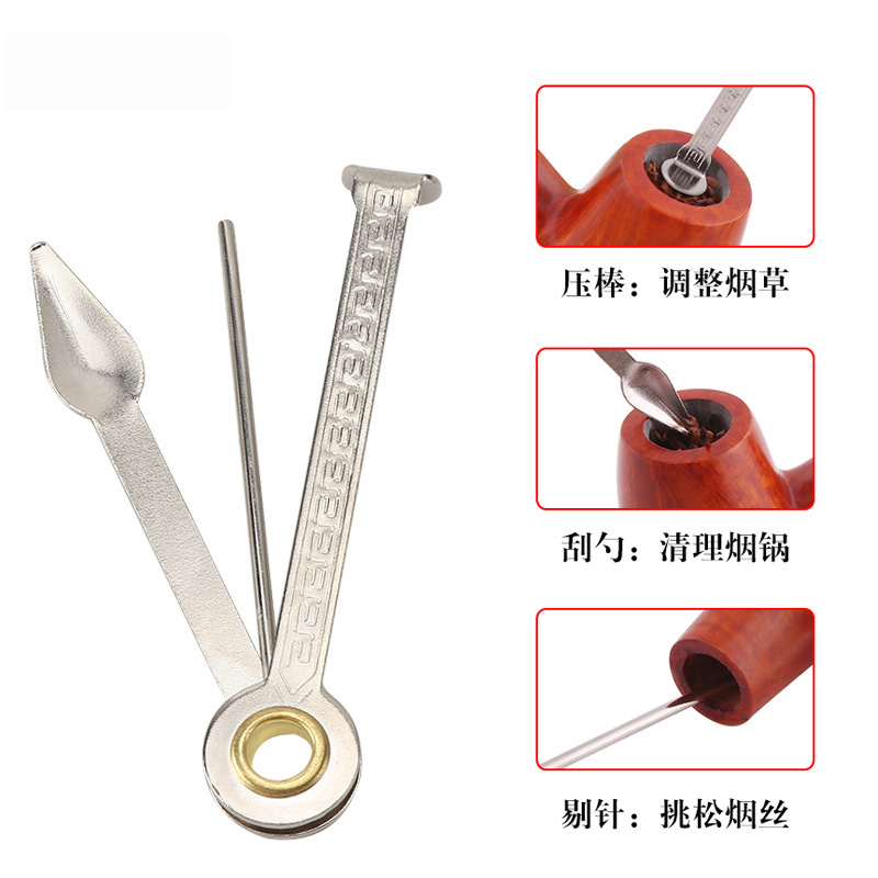 3-In-1 Pipe Dab Wax tools For Smoking Pipes Dry Herb Spoon Silicone Pipes With Hookah nectar collector tobacco Accessories Water Pipes Dabber Oil Nail