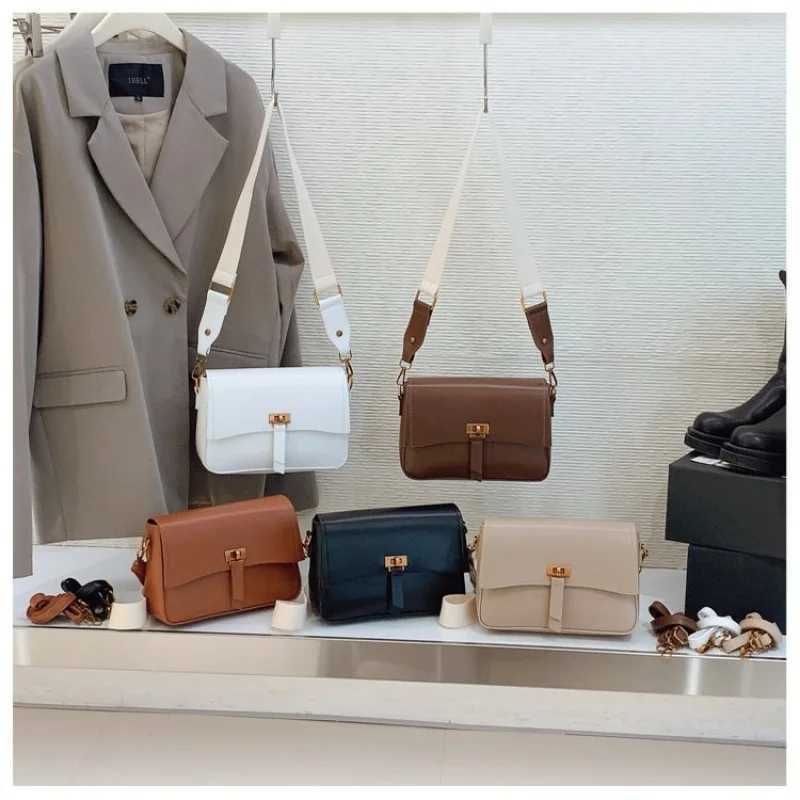 Luxury Brand High-End Leather Womens Crossbody Bag Popular Classic Elegant Trendy Design Vintage Commuter Daily BagW251117