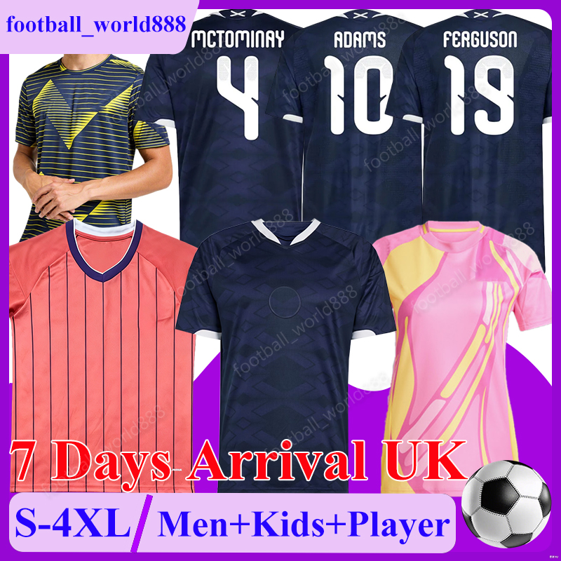 XXXL 4XL ScotlAndS 2026 2027 Soccer Jerseys ADAMS McTOMINAY Football Shirts McGINN CHRISTIE DYKES HIRST football kits GILMOUR FERGUSON MILLER Men Kids Kit Socks Set