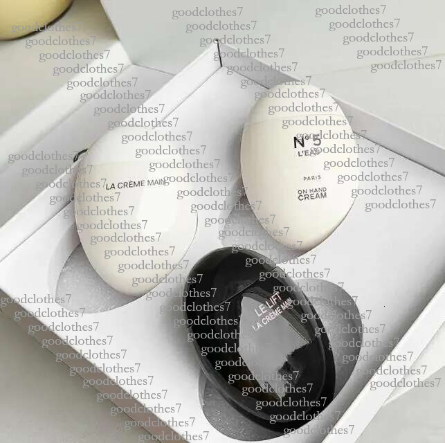 Brand LE LIFT Hand Set 50ml*3 LA CREME MAIN Black & White Egg Hands Skin 50ml 1.7FL.OZ Bady Care Cream Fast And Free Shipping