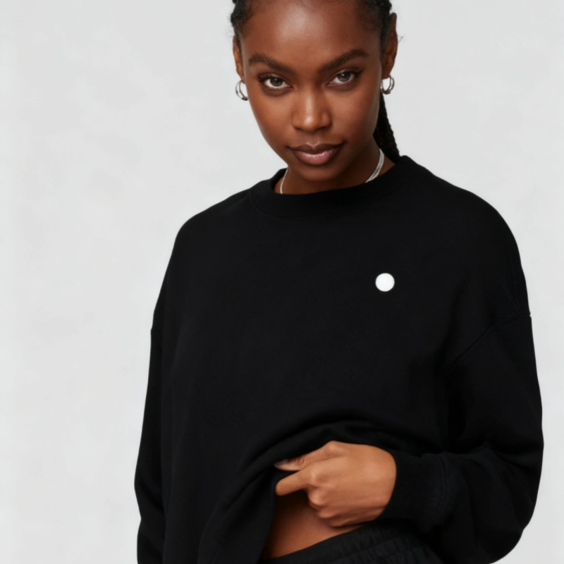 Womens Yoga set Sweatshirt Loose Long sleeved Top Round Neck Top Gym Sweatwear Unisex Casual Sweat Tops Womens hoodie workout sets 3D logo