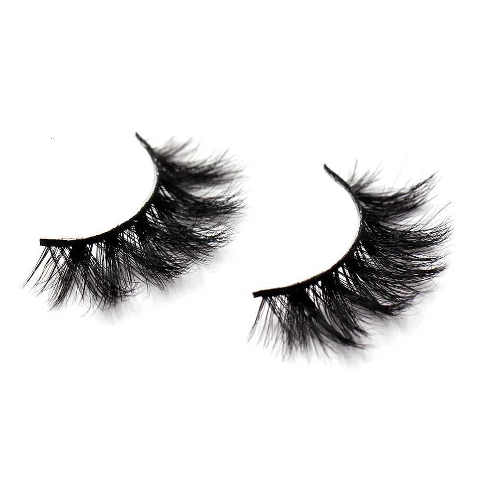 16mm-18mm Mink Eyelashes Long Lasting Mink Lashes Natural Dramatic Volume Eyelashes Extension Thick Long 3D False EyelashesT251117