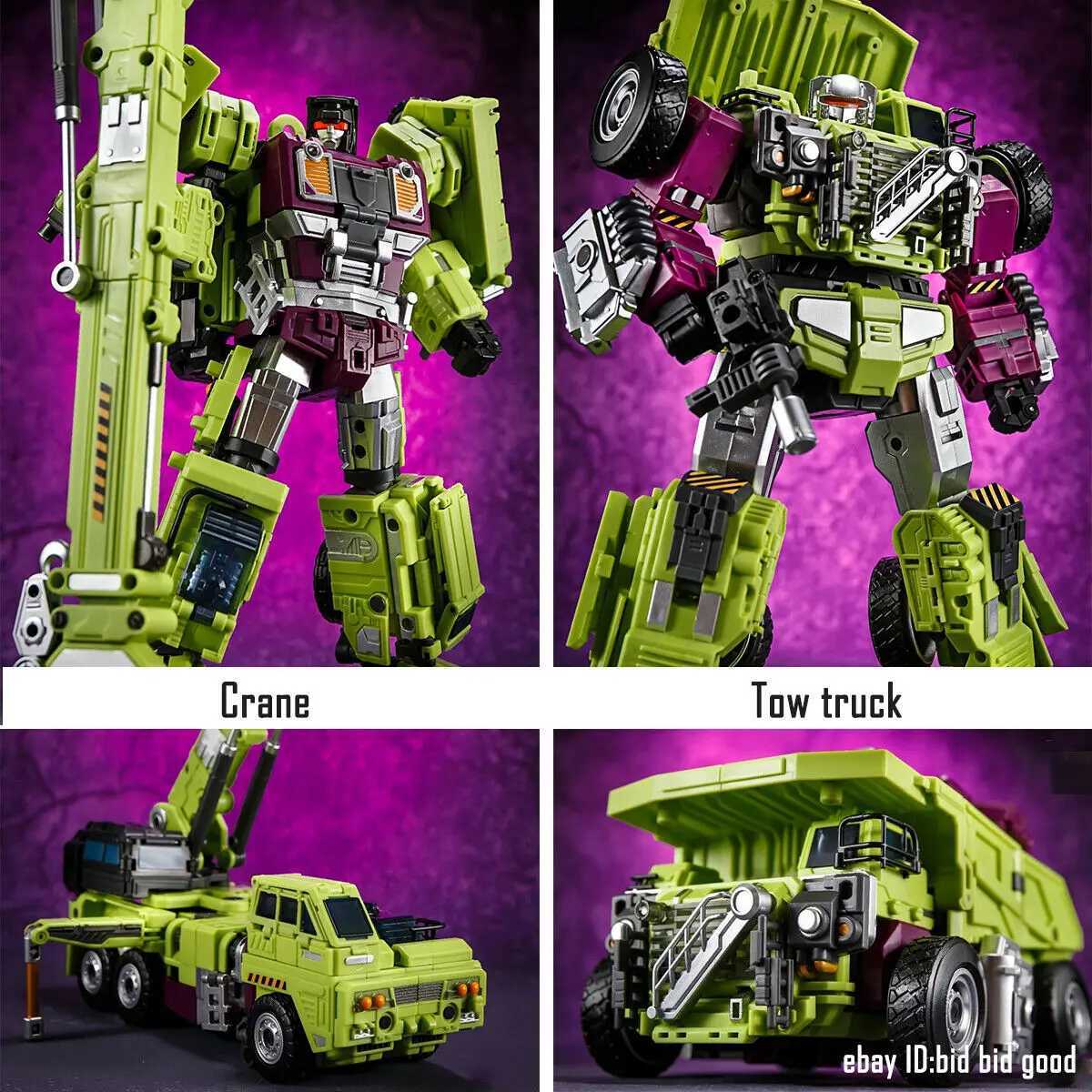 Jinbao GT Devastator Transformation G1 Oversize 6 IN1 Bonecrusher Scrapper Haul Mixmaster Hook KO Action Figure Robot Toys Gifts C251117