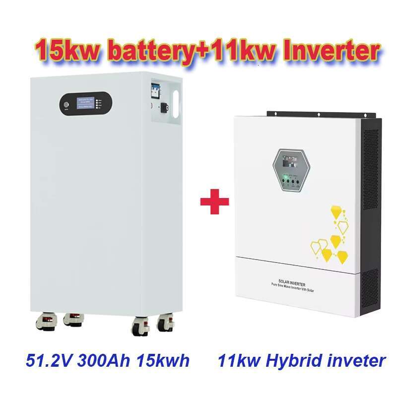 Hot sale 48V 51.2V 300Ah 400Ah 460AH 15kw 20kw 24kw Lithium ion Battery 11KW Hybrid inverter Solar Energy Storage Power Bank