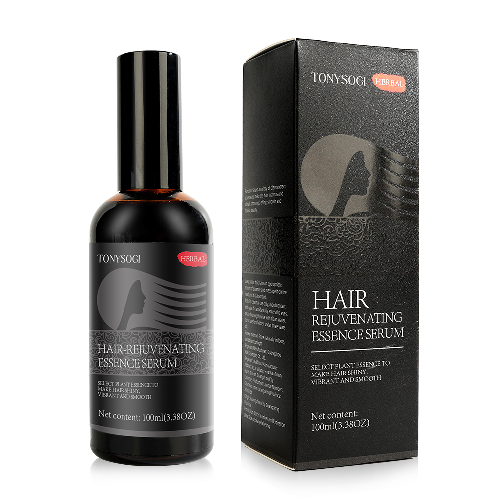 Traitement de repousse des cheveux nourrissants par Tonysogi Hydrating Essence Serum 100ml Revitalisez vos serrures avec le sérum intensif de ren