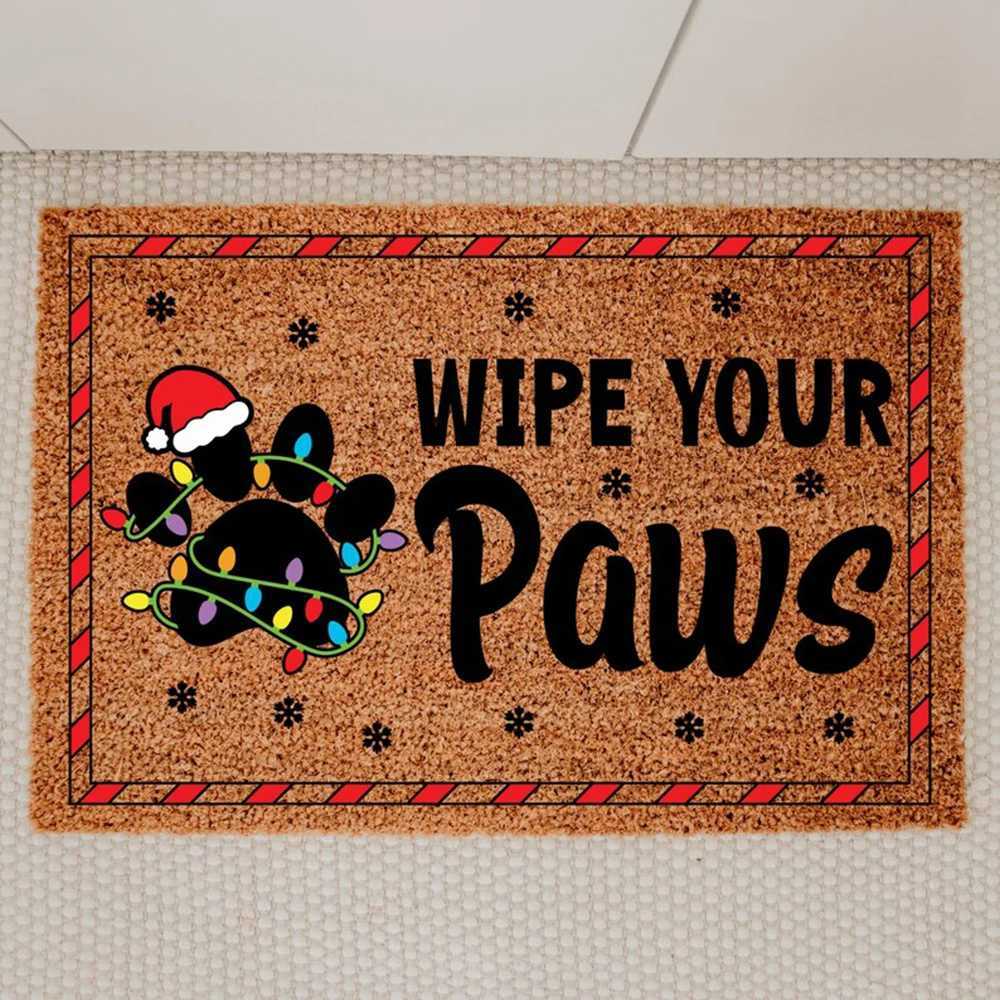 Personalized Christmas Doormat Merry Christmas Doormat Can Be Customized For Christmas Decoration Doormat For Home Front PorchM251117