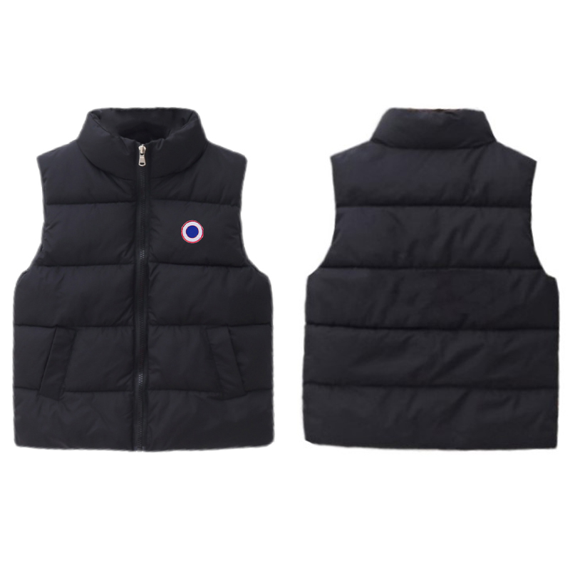 Canada Designer Kids Puffer Waistcoat Baby Gilet Boys Vest Girls Jacket Child Sleeveless Coat